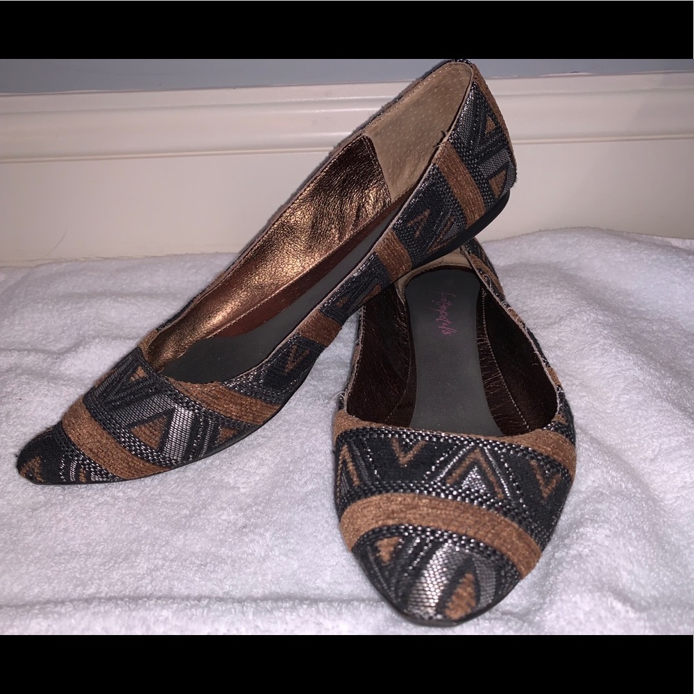 Aztec Print Flats